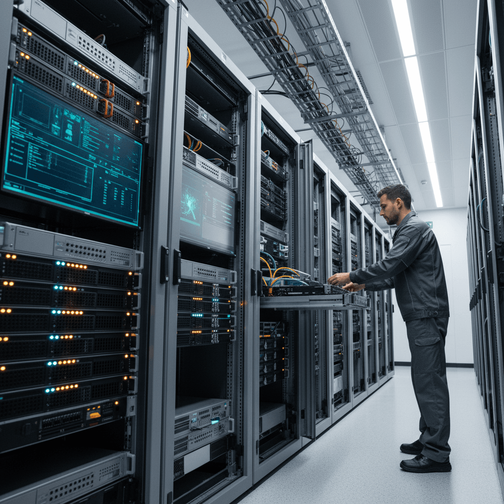 IT infrastructure management and equipment oversight